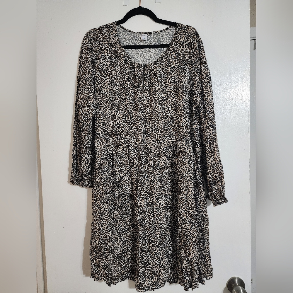 Casual print dress